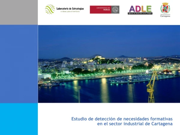 Estudio de detección  de necesidades formativas  en  el sector industrial de Cartagena