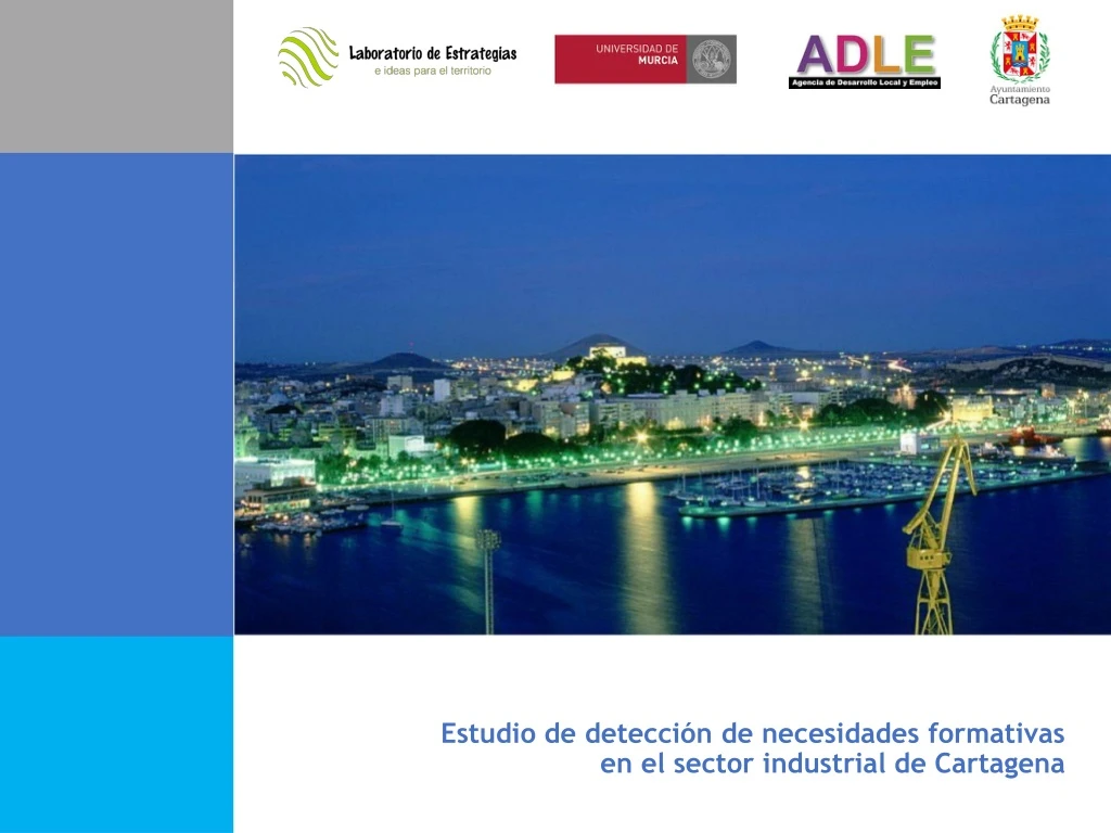 estudio de detecci n de necesidades formativas en el sector industrial de cartagena