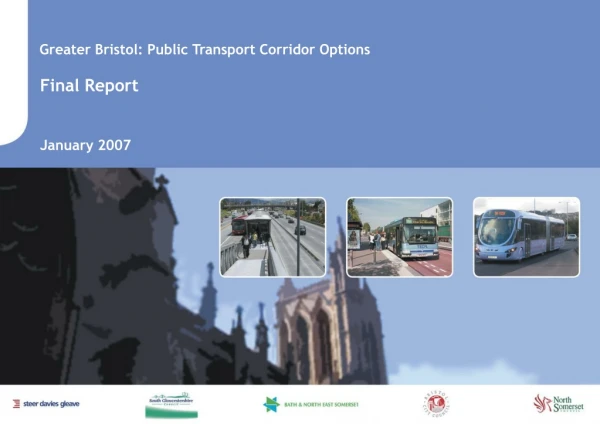 Greater Bristol: Public Transport Corridor Options