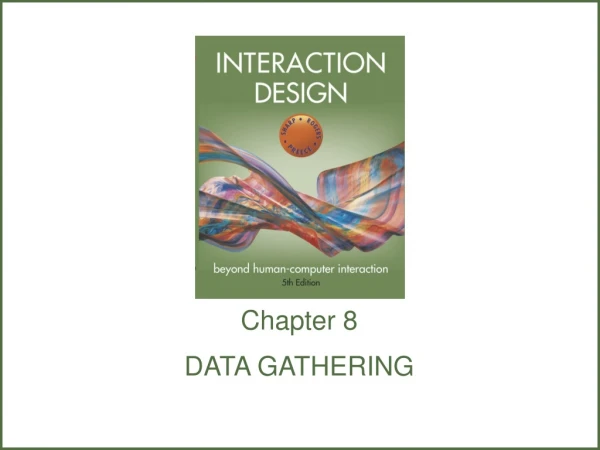 Chapter 8 DATA GATHERING