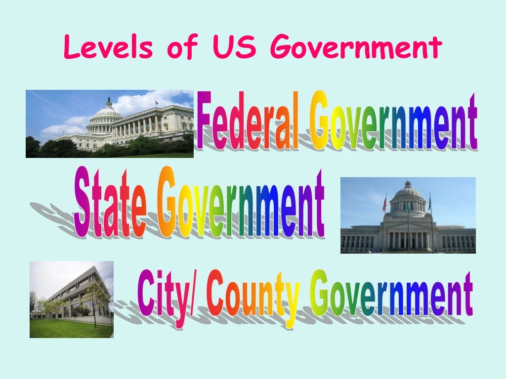 levels of us government