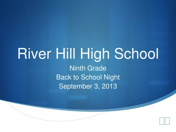 River Hill High School