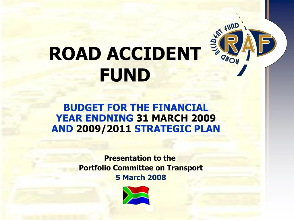 road accident fund