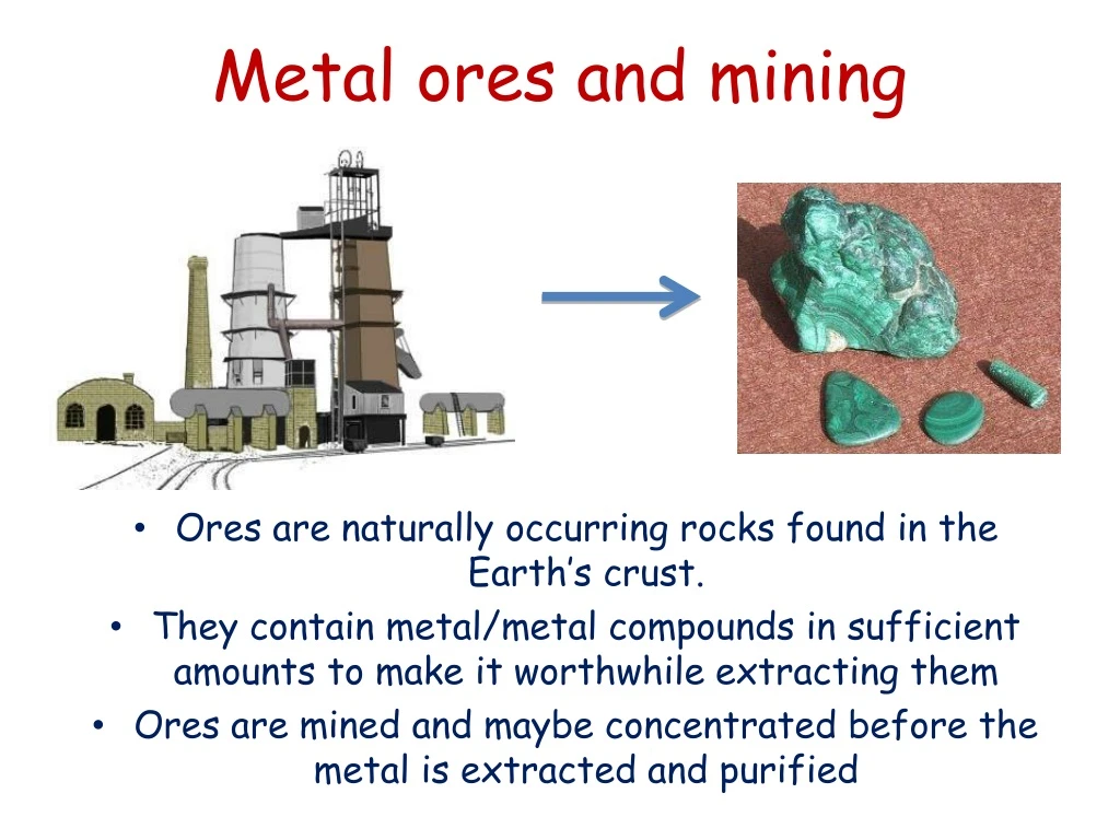 metal ores and mining
