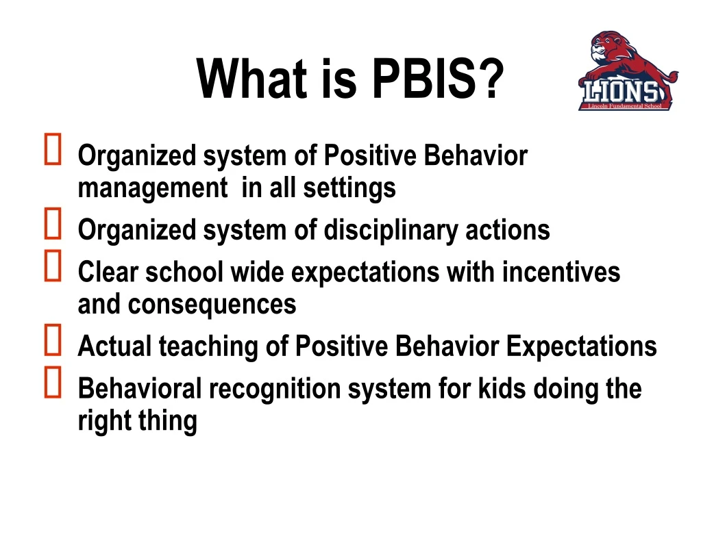 what is pbis