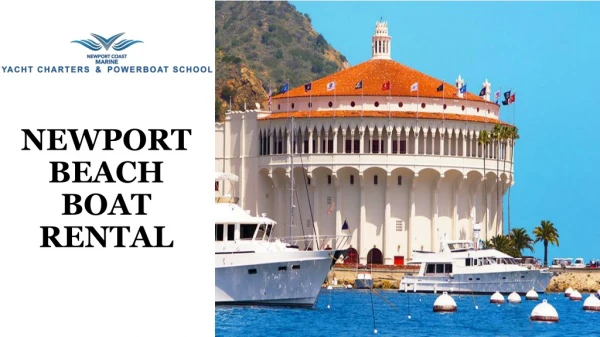 newport beach boat rental