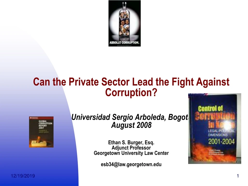 can the private sector lead the fight against