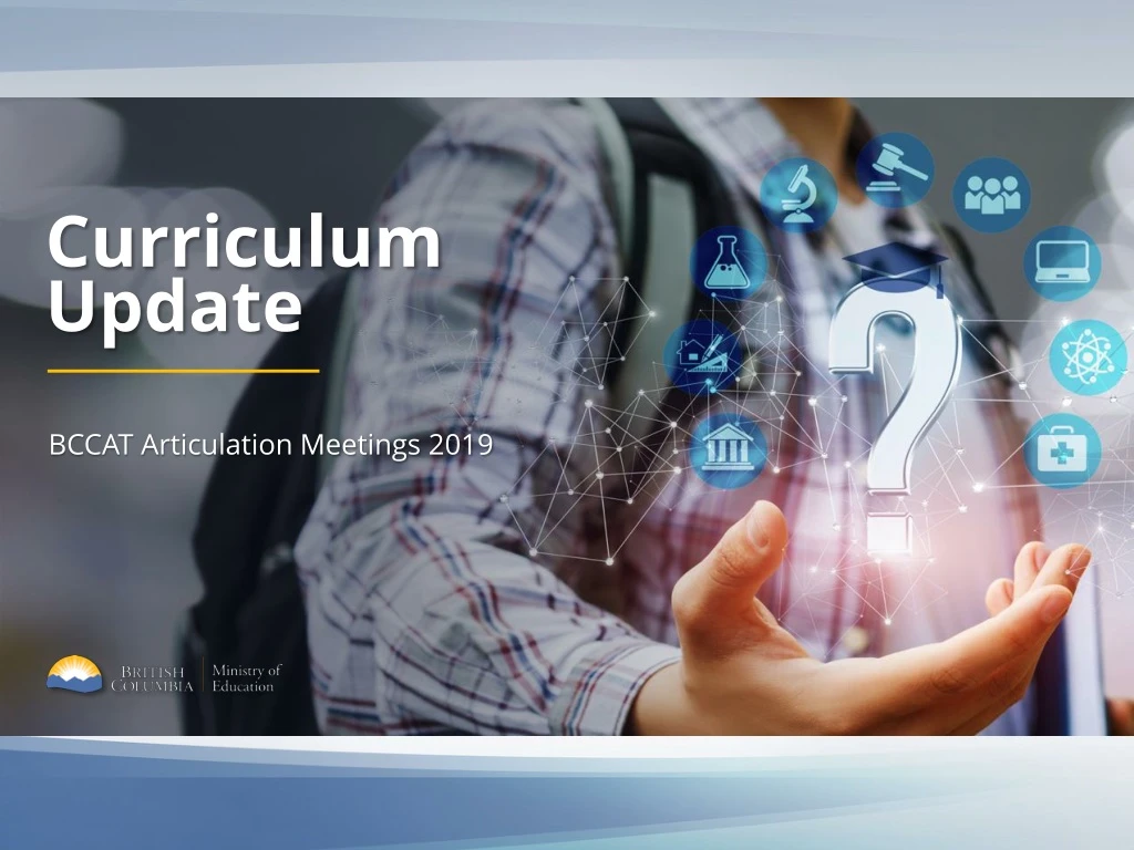 curriculum update