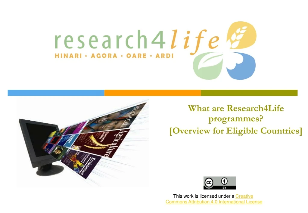 what are research4life programmes overview