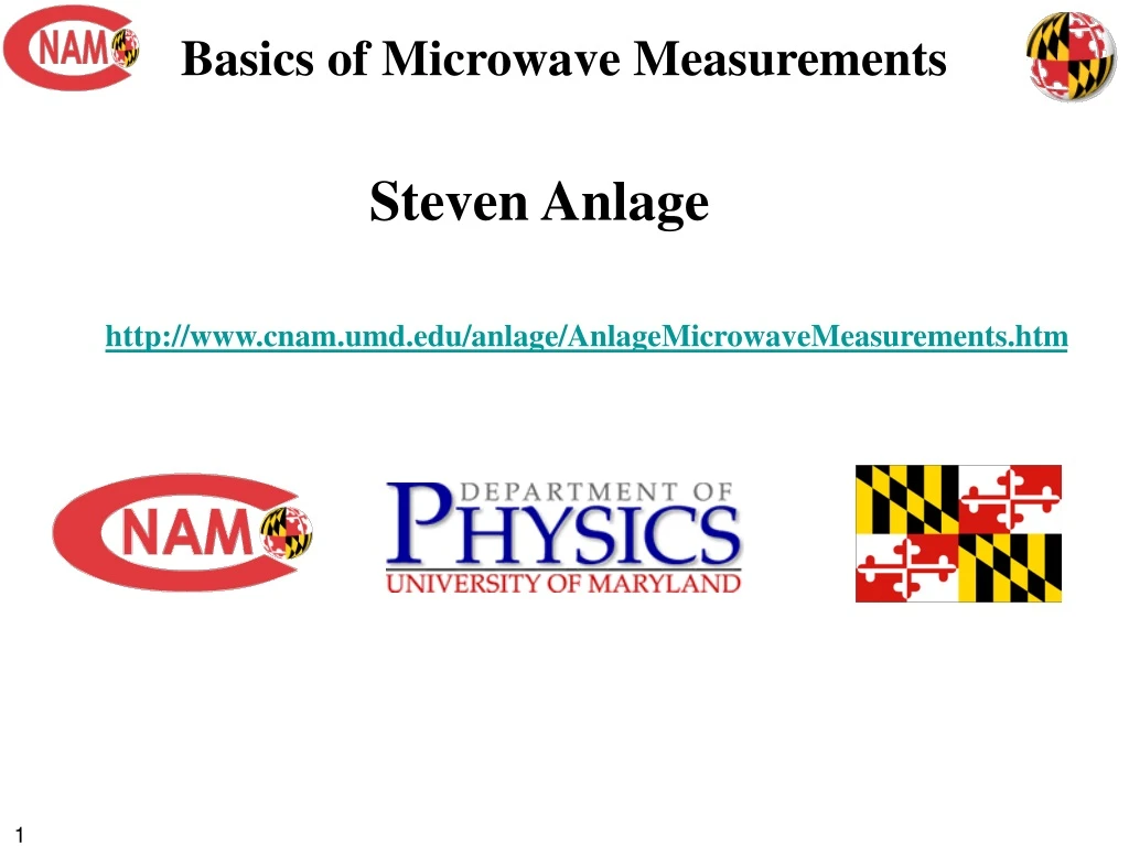 basics of microwave measurements