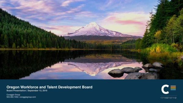 Oregon Workforce and Talent Development Board