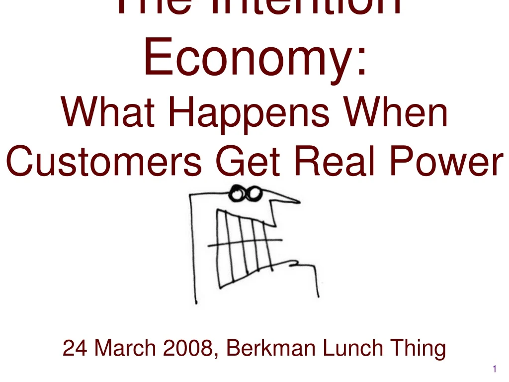 the intention economy what happens when customers get real power