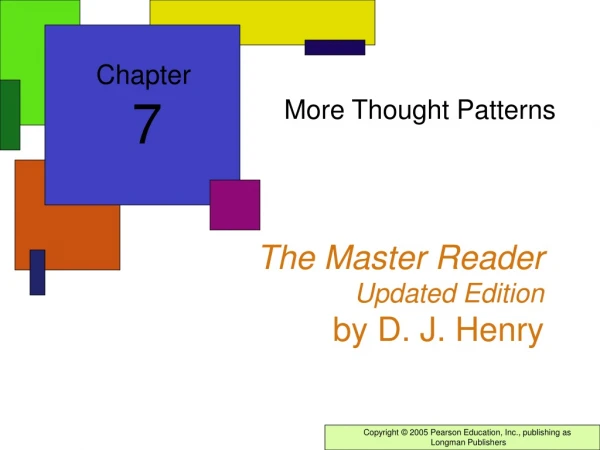 The Master Reader  Updated Edition by D. J. Henry