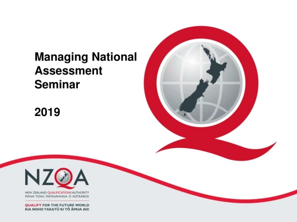 Managing National Assessment Seminar 2019