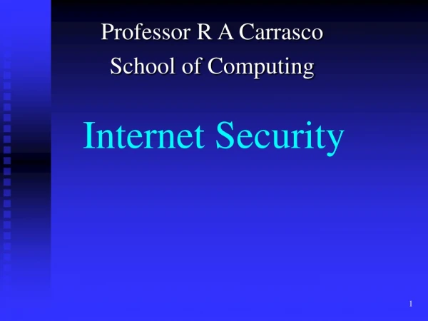 Internet Security