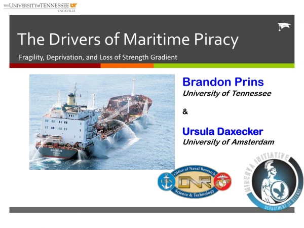 The Drivers of Maritime Piracy