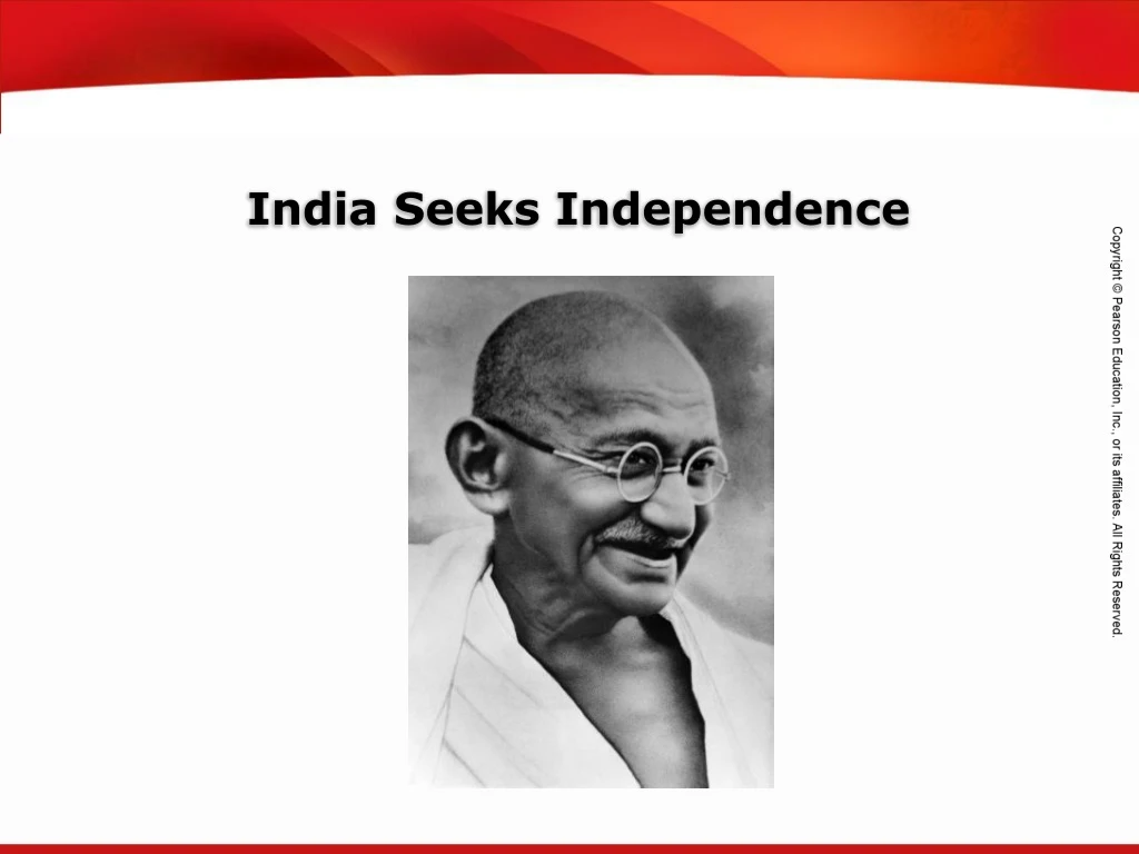 india seeks independence