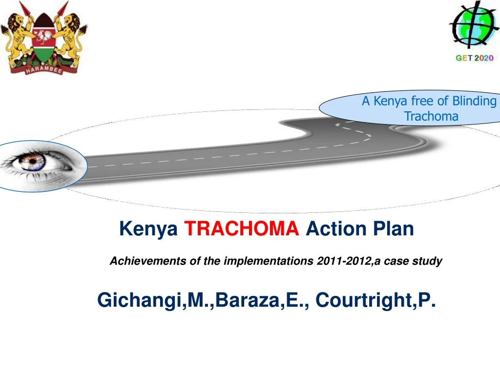 kenya trachoma action plan gichangi m baraza e courtright p