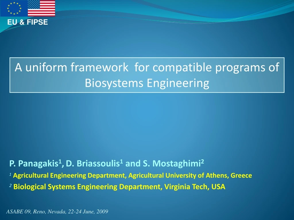 a uniform framework for compatible programs