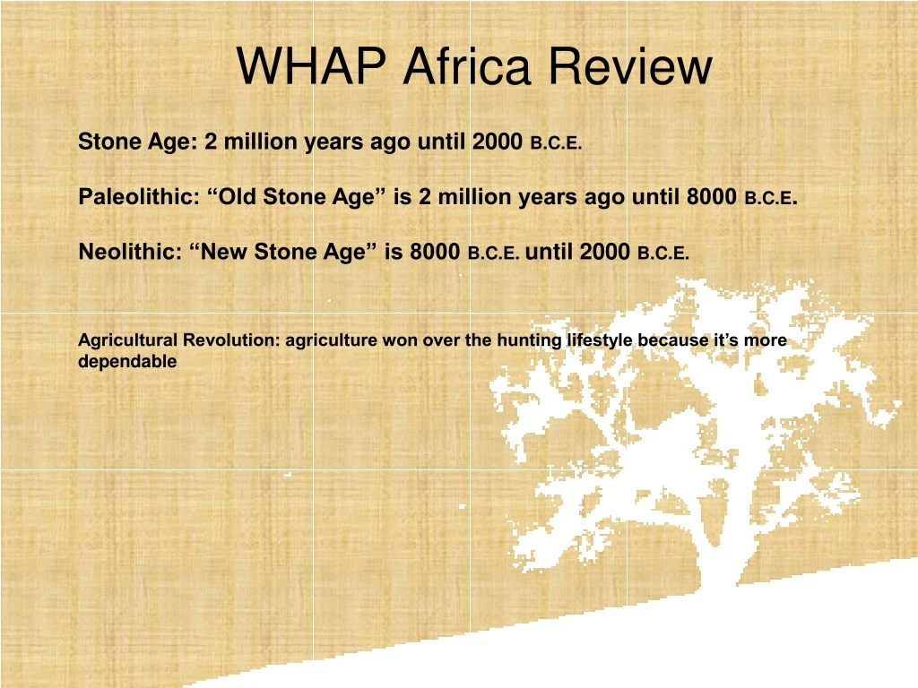 whap africa review