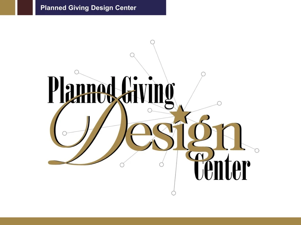 planned giving design center