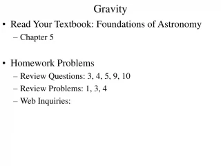 Gravity - slide 1