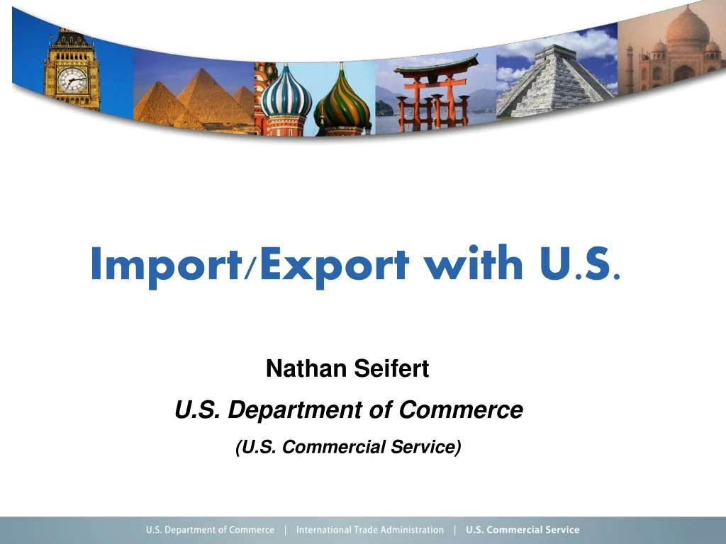 import export with u s