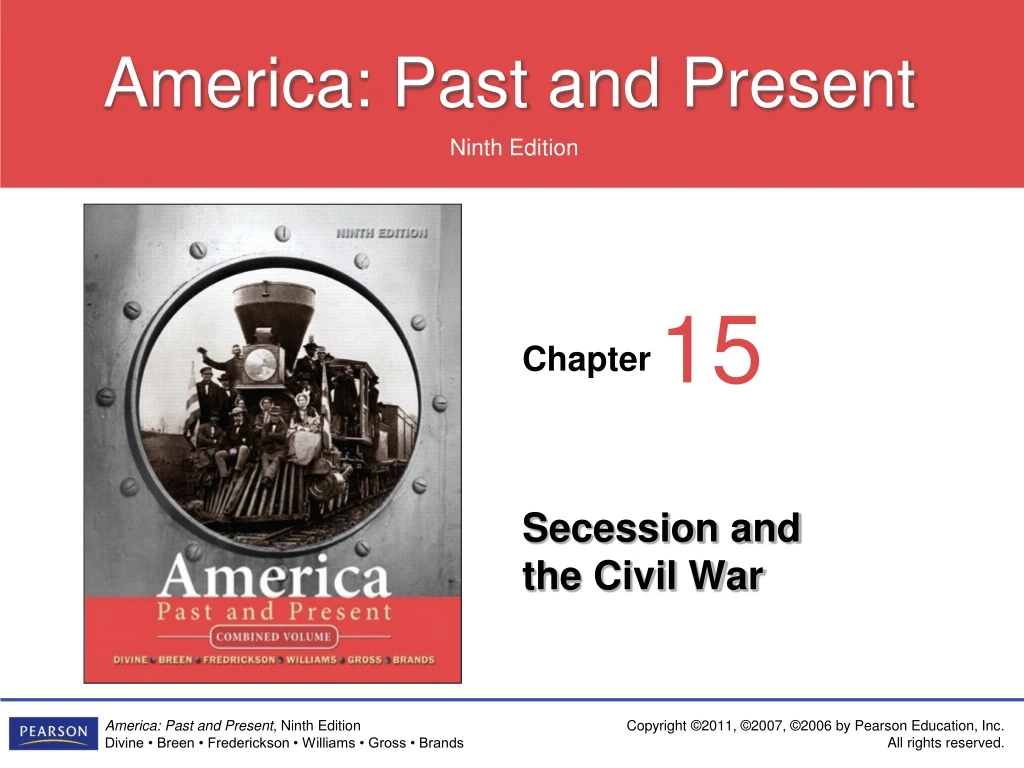 secession and the civil war