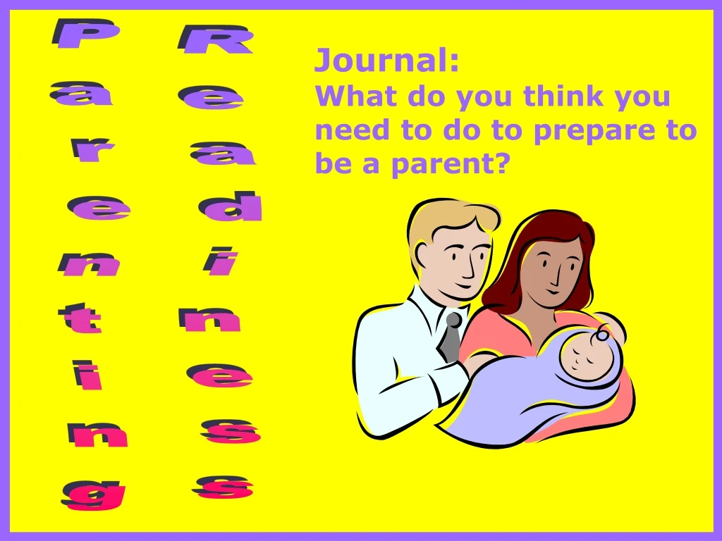 journal what do you think you need