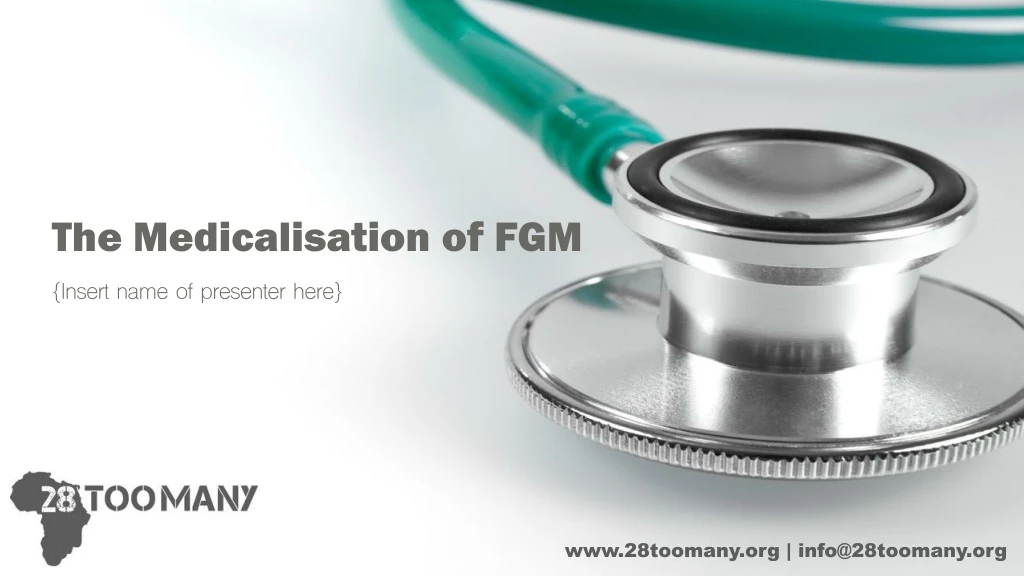 the medicalisation of fgm