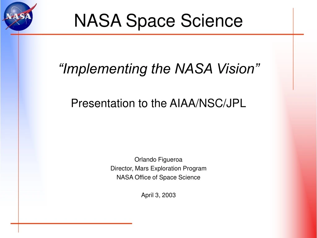 nasa space science