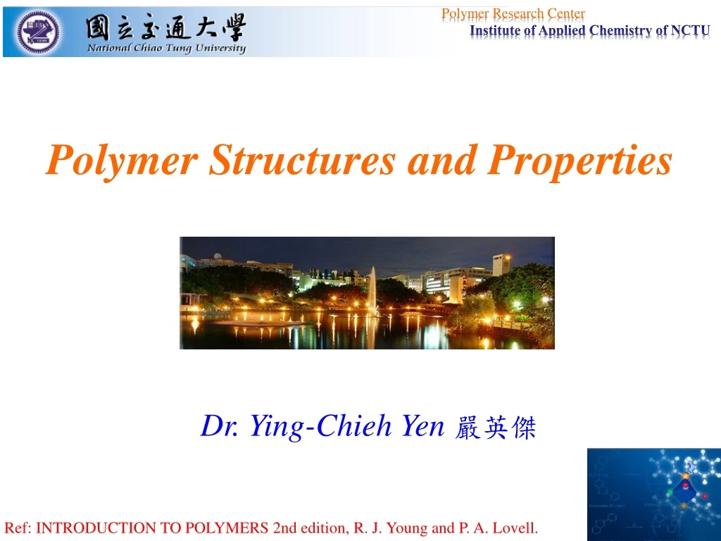 polymer structures and properties