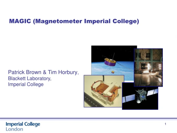 MAGIC (Magnetometer Imperial College)