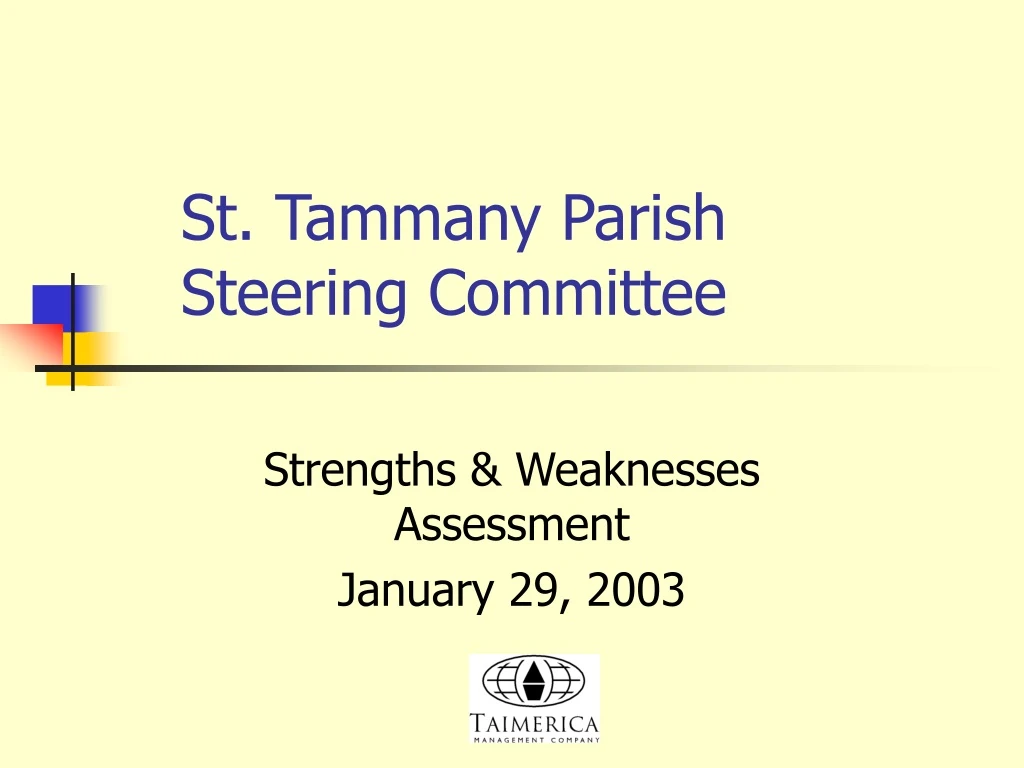 st tammany parish steering committee