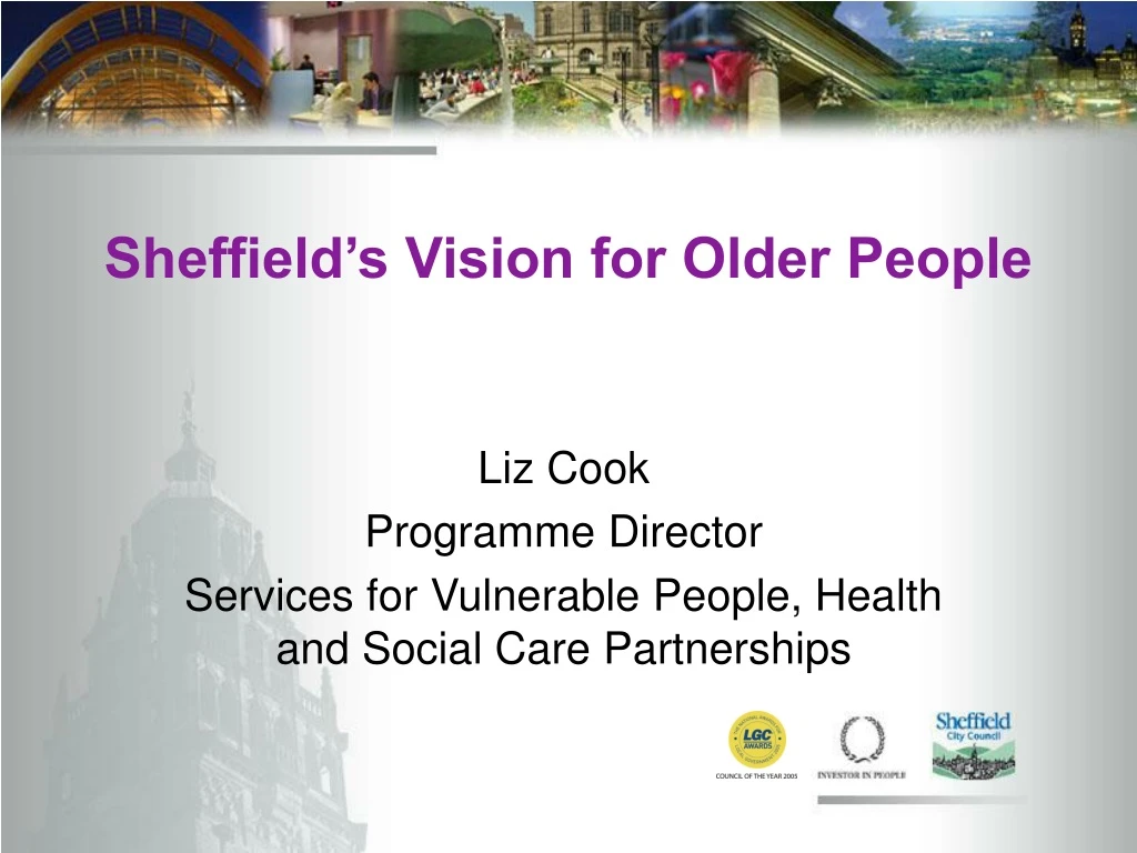 sheffield s vision for older people
