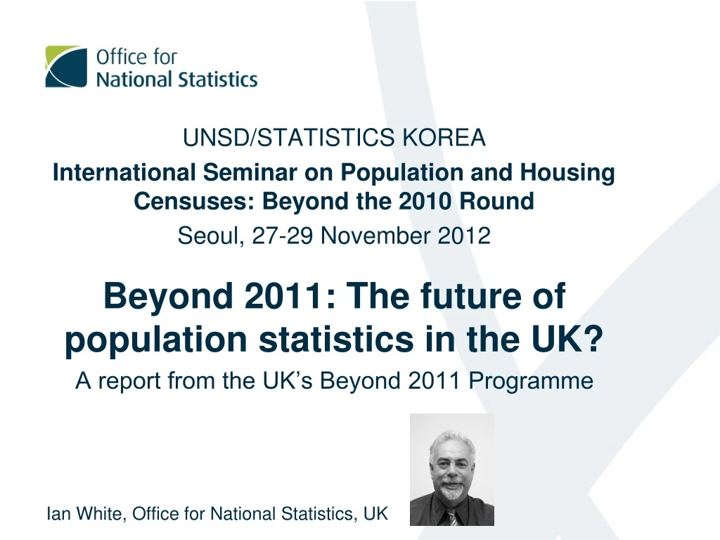 unsd statistics korea international seminar