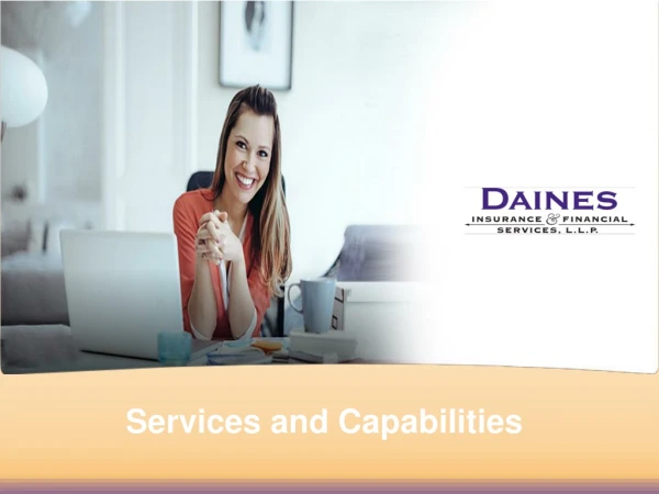 Services and Capabilities