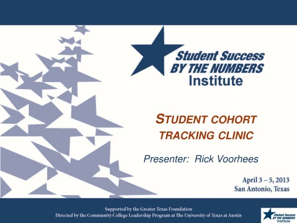 Student cohort tracking clinic