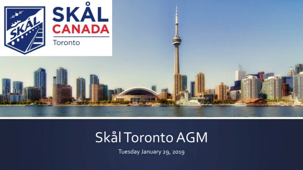 Skål Toronto  AGM