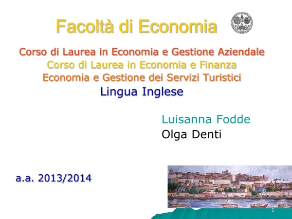 Facoltà di Economia