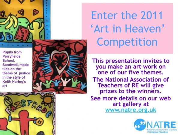 Enter the 2011  ‘Art in Heaven’ Competition