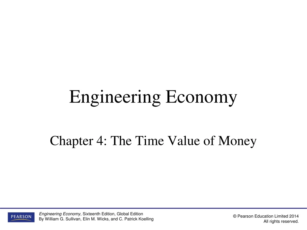 engineering economy