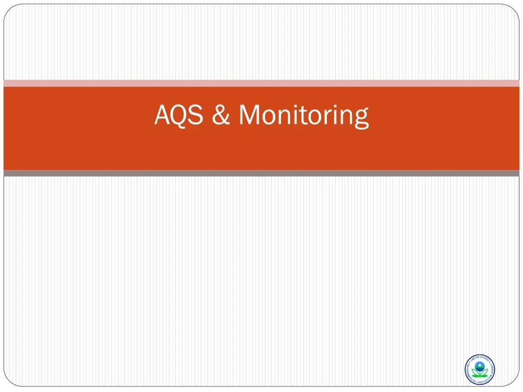 aqs monitoring