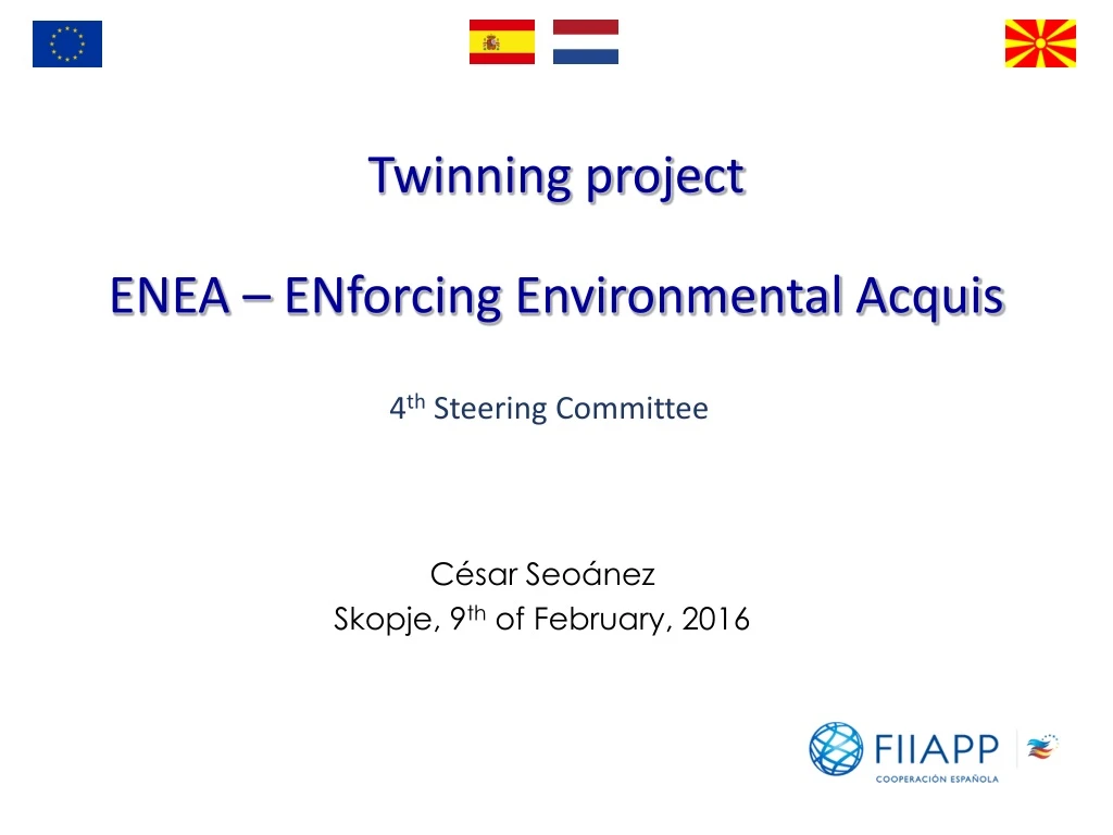 twinning project enea enforcing environmental acquis