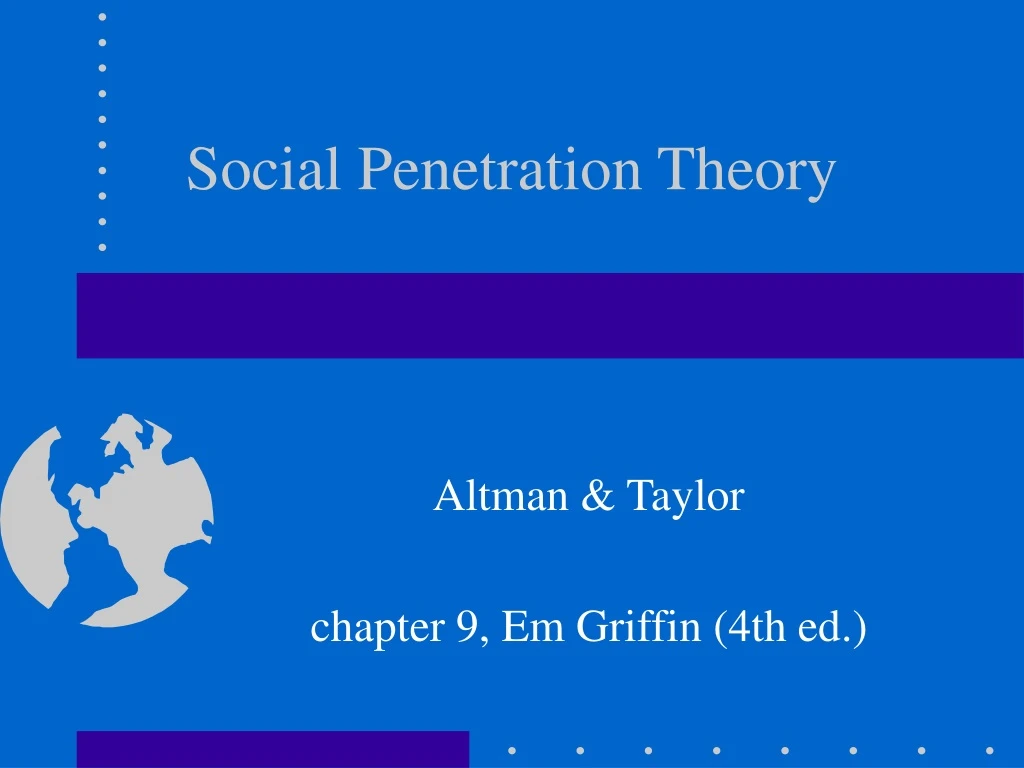 social penetration theory