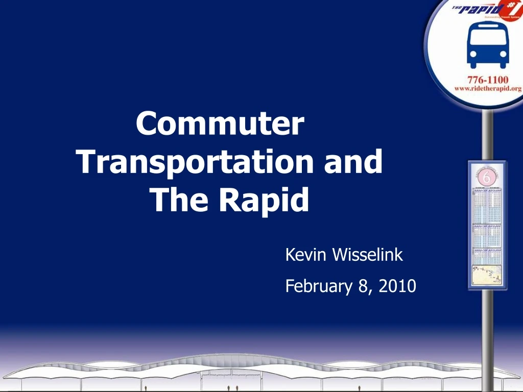 commuter transportation and the rapid