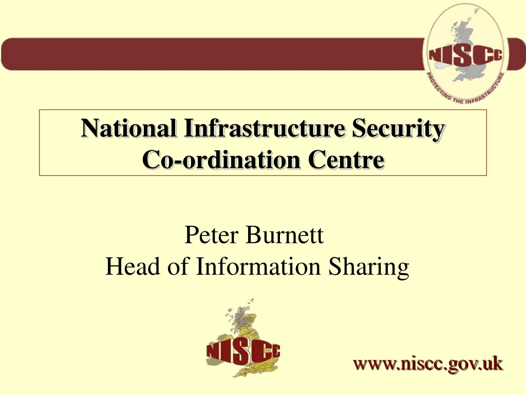 national infrastructure security co ordination