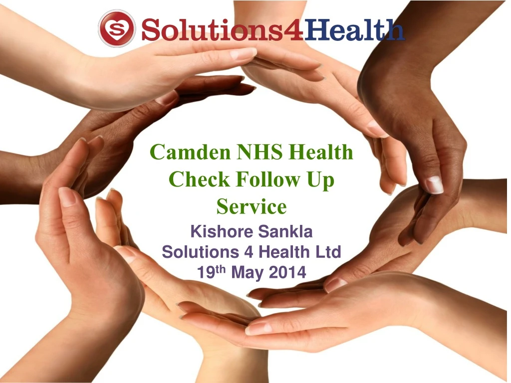 camden nhs health check follow up service kishore