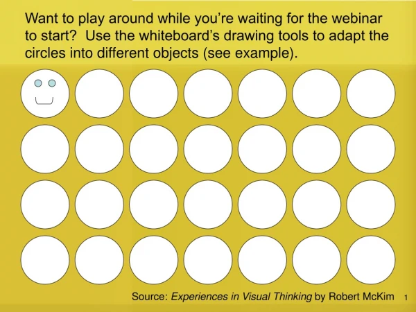 Source:  Experiences in Visual Thinking  by Robert McKim