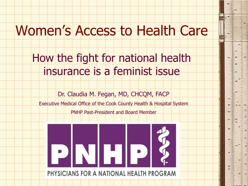 women s access to health care